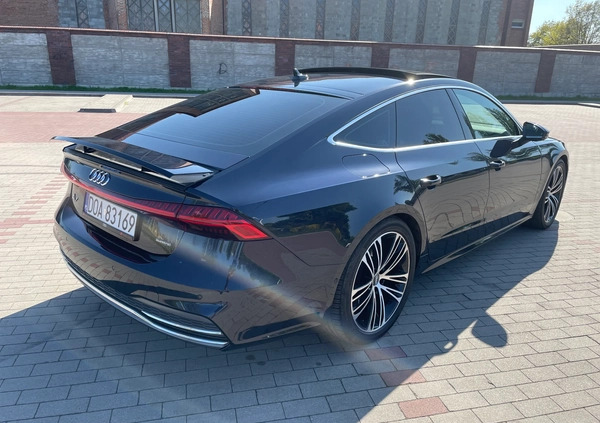 Audi A7 cena 209000 przebieg: 31000, rok produkcji 2019 z Wrocław małe 742